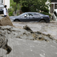 A man is seen at an area damaged by an earthquake in Sapporo in Japan’s northern island of Hokkaido.